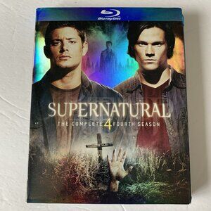 Supernatural Season 4 Blu-ray Complete Fourth Season 4-Disc Set